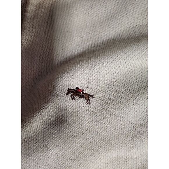 Vintage Steeple Chase Tan V Neck Orlon Cardigan Sweater‎ Made In USA Men's Large - Picture 5 of 16